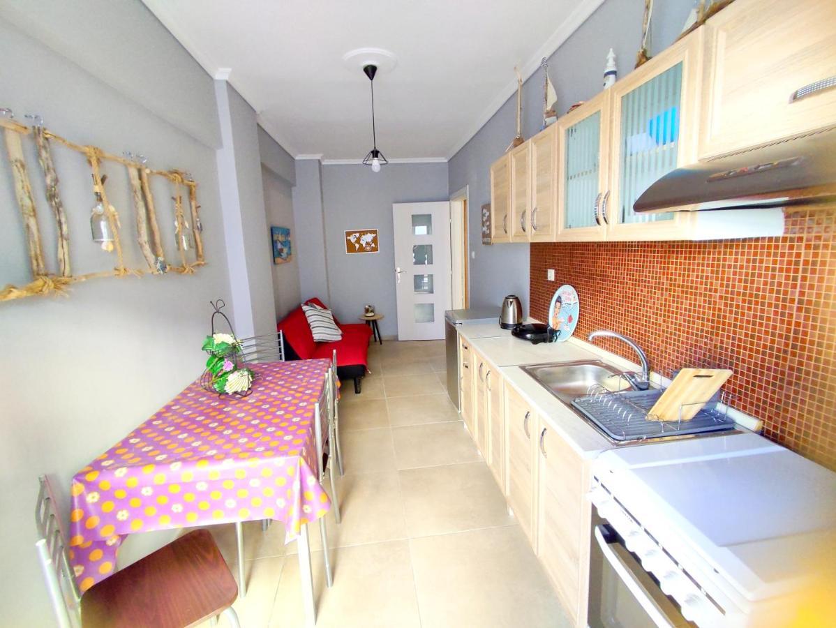 Driftwood Center Apartment Kavala Dış mekan fotoğraf